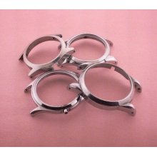 watch bezel steampunk supplies watch parts mens large vintage top case bezels silver CR107