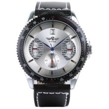 Watch - Men's leather band watch WC841174RM