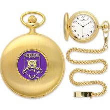 Weber State Wildcats NCAA Gold Pocket Watch ...
