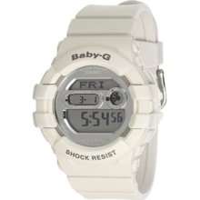 White Casio Baby-G Shiny Dial Watch BGD141-7 ...