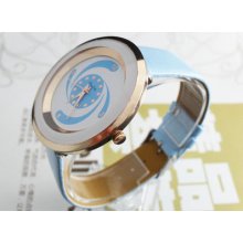Wind Regime Blue Women's Girl Dial Quartz Wrist Watches Hour Clock Bracelet