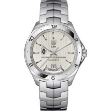 Wisconsin Men's TAG Heuer Automatic Link w/ Day-Date