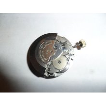 Wittnauer Automatic Watch Movement Cal 11dga As 2073 For Parts Or Repair