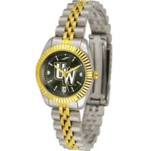 Wyoming Cowboys Ladies Executive AnoChrome Watch