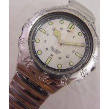 Yds102 Swatch 1995 Beach Rider Irony Scuba Hands Glow