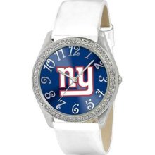 York Giants Glitz Ladies Watch - Nfl-gli-nyg