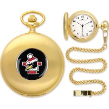 Youngstown State Penguins Gold Pocket Watch