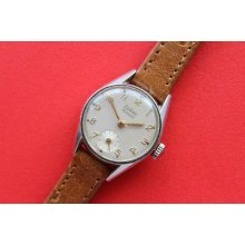 Zodiac Hermetic Ref. 333 Cal. 1156 Vintage 50's Ss 22mm Mechanical Ladies Watch