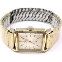 Zodiac Vintage Men's Gold Filled Wristwatch; 17jewels