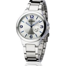 30%off Gift Commercial Casual Quartz Lovers' Wrist Watch Date Display W81529