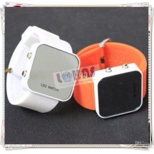 50pcs/lot 2011 Year Brand New Fashion Led Digital Watch+lover Watch