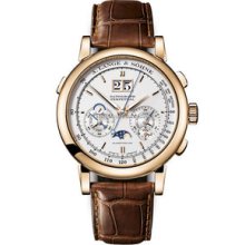 A. Lange & Sohne Datograph Perpetual Rose Gold Watch 410.032