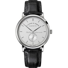 A. Lange & Sohne Saxonia White Gold Watch 216.026