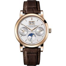 A. Lange & Sohne Saxonia Annual Calendar Rose Gold Watch 330.032