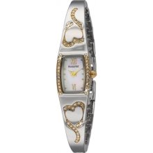 Accurist Lb1691p Ladies Two Tone Watch Rrp Â£95