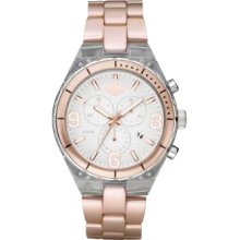 Adidas ADH2546 Pink Plastic with White Dial Unisex Watch