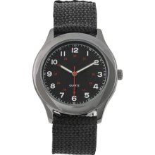 ADVANCE WATCH COMPANY LTD. Mens Watch w/Round Stainless Steel Case,