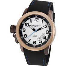 Akribos XXIV Men's Swiss Quartz Date Canteen Top Watch (Akribos XXIV Men's Quartz Date Canteen Top Watch)