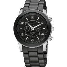 Akribos XXIV Women's Quartz Multifunction Fashion Bracelet Watch (Black)