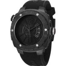 Alpina Men's 'Extreme Diver' Black Dial Rubber Strap Automatic