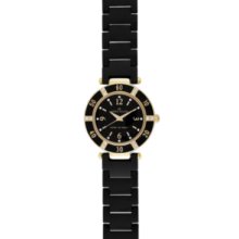 Anne Klein Watch, Womens Black Ceramic Bracelet 10-9416BKBK