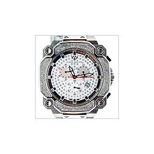Aqua Master Square 1.30 ct Diamond Men's Watch AM0539
