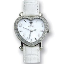 Aqua Master Watches Heart Shaped Diamond Watch 0.50ct