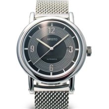 Aristo 4H190SEL Retro Mercedes Dashboard Clock Design Automatic Watch