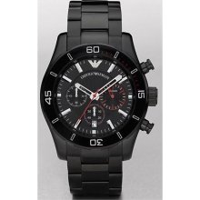 Armani Sportivo Chrono Black Dial Men's watch #AR5931