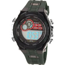 Armitron Digital Resin Watch Army Green