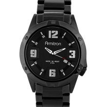 Armitron Round Bracelet Watch Black