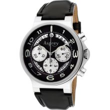 Asprey of London Watches 'NO.8' Men's Open Black Dial Automatic Chrono