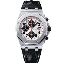 Audemars Piguet Royal Oak Offshore Silver Dial Chronograph Mens Watch 26170ST.OO.D101CR.02