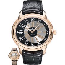 Audemars Piguet Watches Millenary Men's Automatic 18K Rose Gold Black