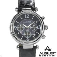 AUGUST STEINER AS8032BK Chronograph Ladies Watch