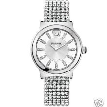 Authentic Swarovski Piazza Crystal Mesh Ladies Watch