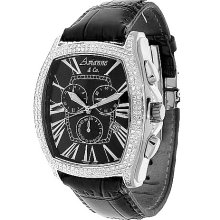 Avianne & Co. Mens Techno Touch Diamond Watch 2.50 Ctw