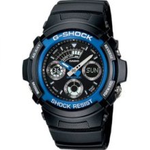 AW591 AW-591-2A Casio G-Shock Mens World Time Watch