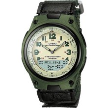 AW80V AW-80V-3B Casio Telememo Alarm Mens World Time Watch