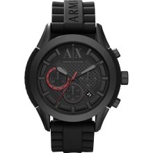 AX Armani Exchange Men's Active Black Dial Watch - Black