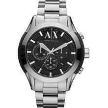 AX Armani Exchange Silicone Accent Bracelet Watch