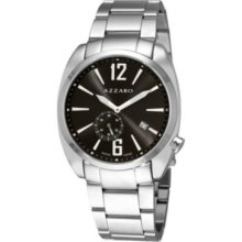 Azzaro Men s Seventies Swiss Made Quartz Stainless Steel Bracelet Watch