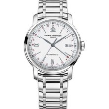 Baume & Mercier Men's Classima Executive White Dial Watch MOA08734