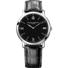 Baume & Mercier Men's Classima Executive Black Dial Watch MOA08850