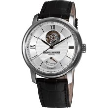 Baume & Mercier Mens Classima Executives Silver Open Dial Watch 8869