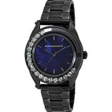 BCBGMAXAZRIA Starry Night Smoke Crystals Women's watch #BG8326