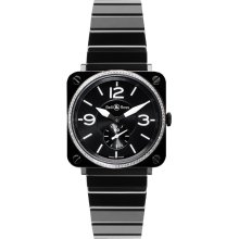 Bell & Ross BR-S Ceramic Quartz 39mm BRS Black Ceramic Diamond