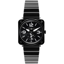 Bell & Ross BR-S Ceramic Quartz 39mm BRS Black Ceramic Bracelet