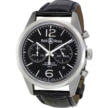 Bell and Ross Chronograph Automatic Watch BRG126-BL-ST/SCR