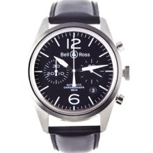 Bell and Ross Original Black Dial Chronograph Automatic 41 MM Mens Watch BR-126-ORIGINAL-BLACK